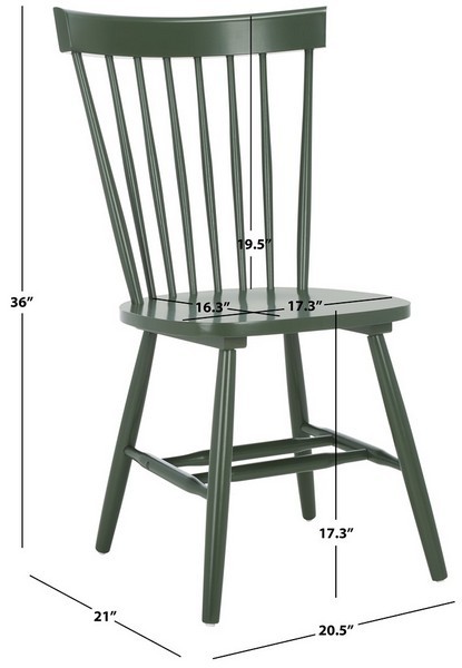 Safavieh PARKER SPINDEL SIDE CHAIR, Reduced Price 2172777947 AMH8500L-SET2