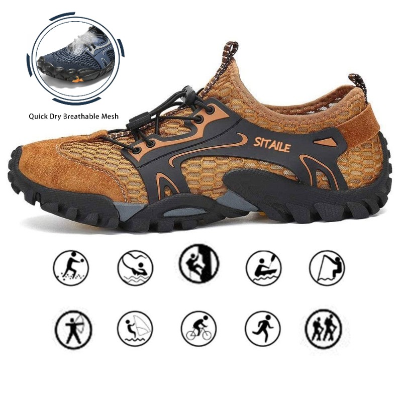 Hiking Water Shoes for Men Women Quick Dry Barefoot Aqua River Fishing Sandals