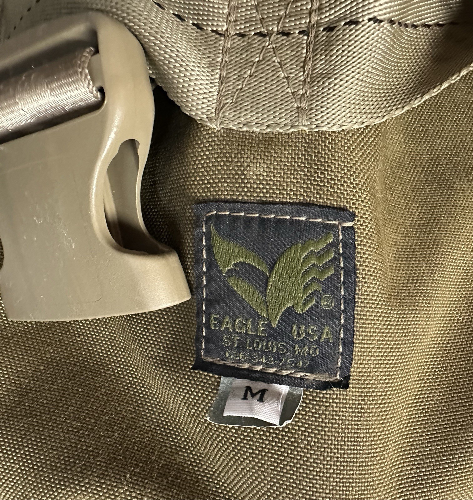 U.S. Military Eagle Industries Tan Parachute Drop Bag (PDB)