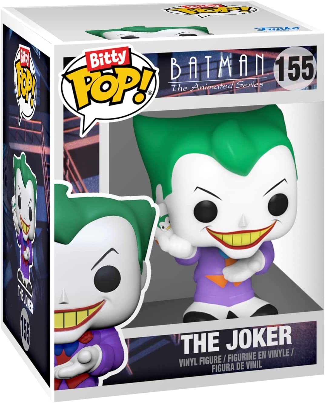 Funko Bitty Pop! DC Mini Collectible Toys - Harley Quinn, Poison Ivy, The Joker