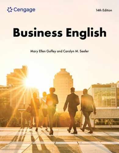 Business English - Paperback, by Guffey Mary Ellen; Seefer Carolyn - Very Good h