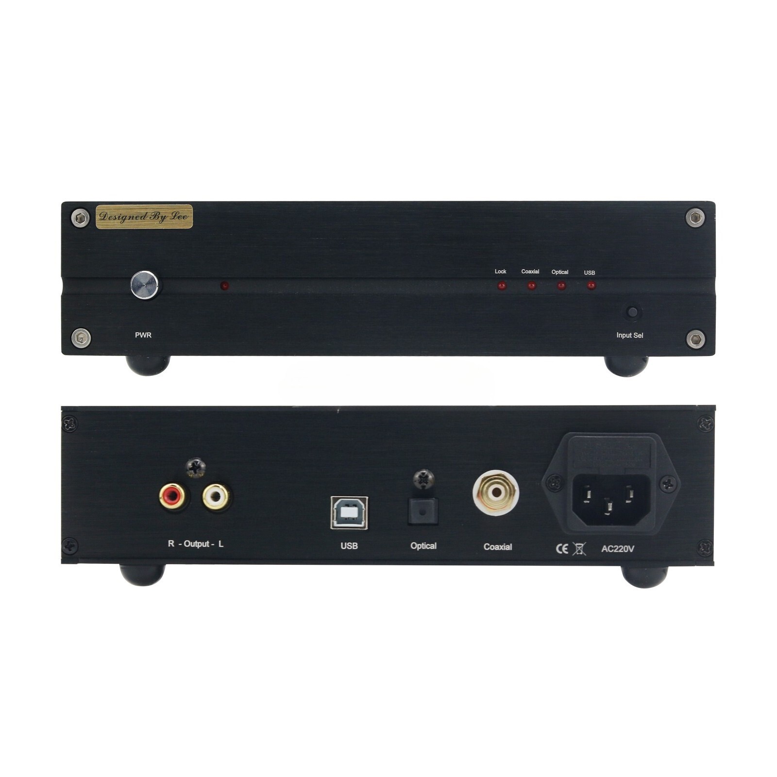 L1541DAC TDA1541 DAC Decoder Support Coaxial and Optical Fiber Input new