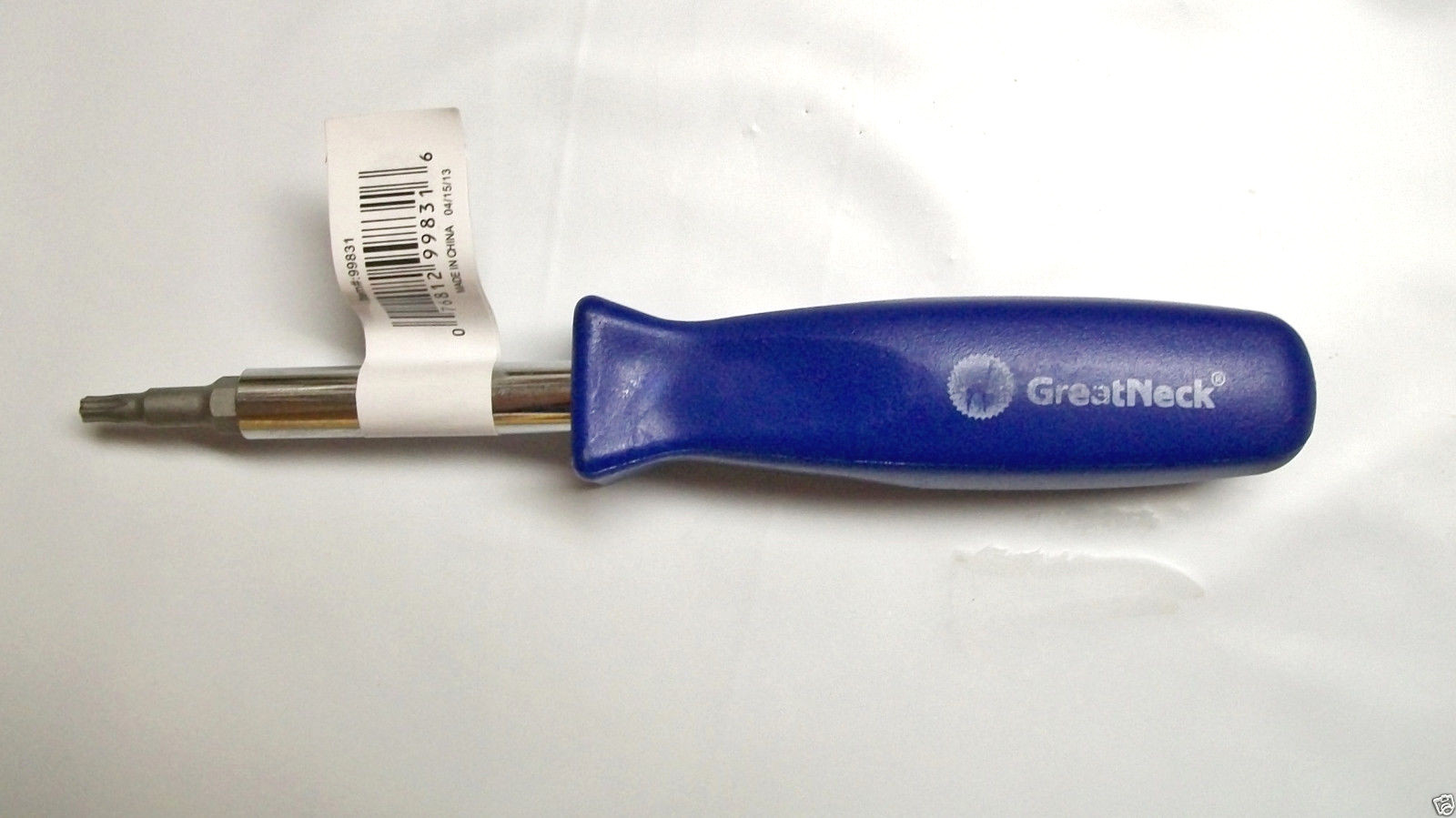 6-in-1 Torx Driver Great Neck Star Screwdriver #99831, Blue Handle, Lot of 12