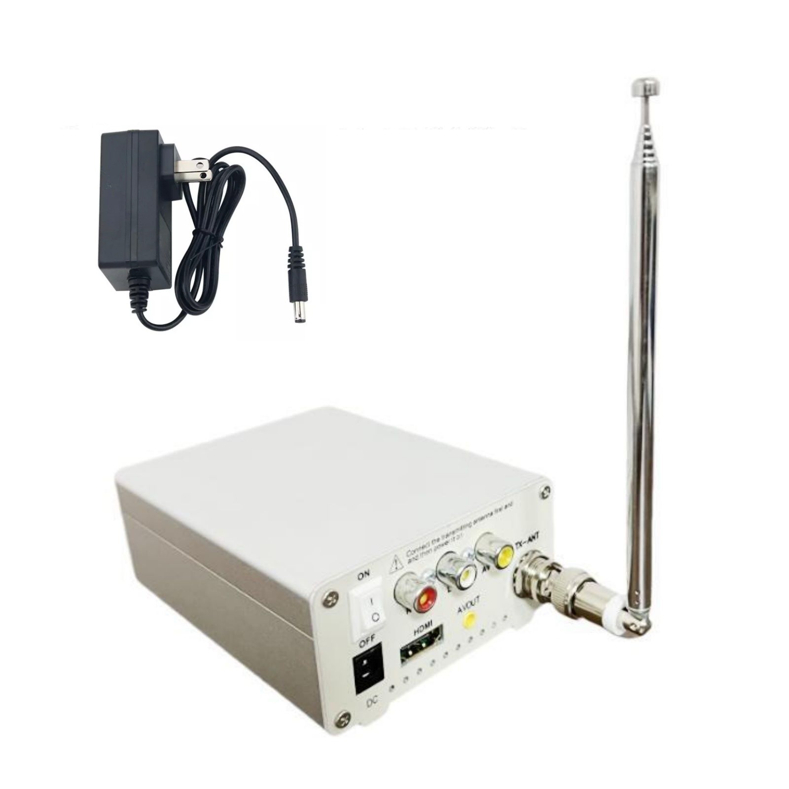 1Pc TV-TX200 VHF UHF Analog TV Transmitter HD HDMI 1080P CVBS Wireless Signal