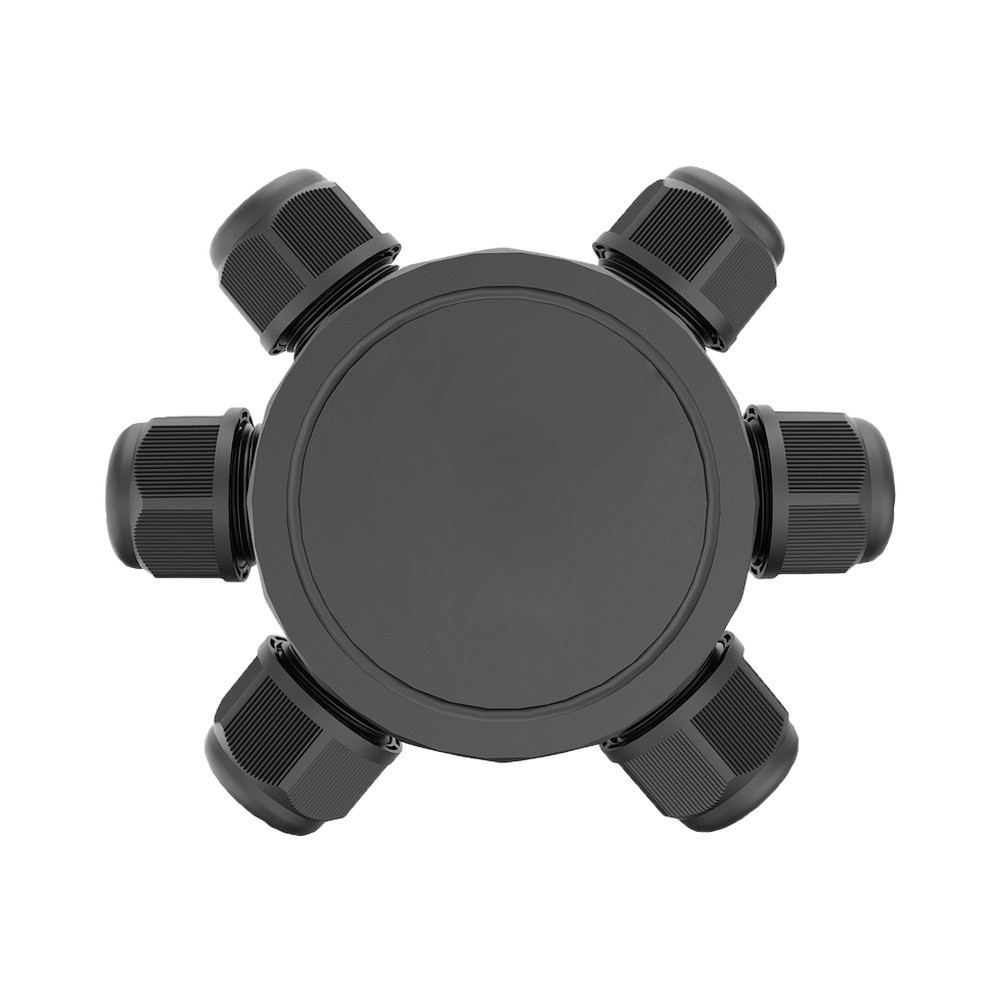 IP68 6-Way Waterproof Electrical Junction Box for Home For Outdoor Use