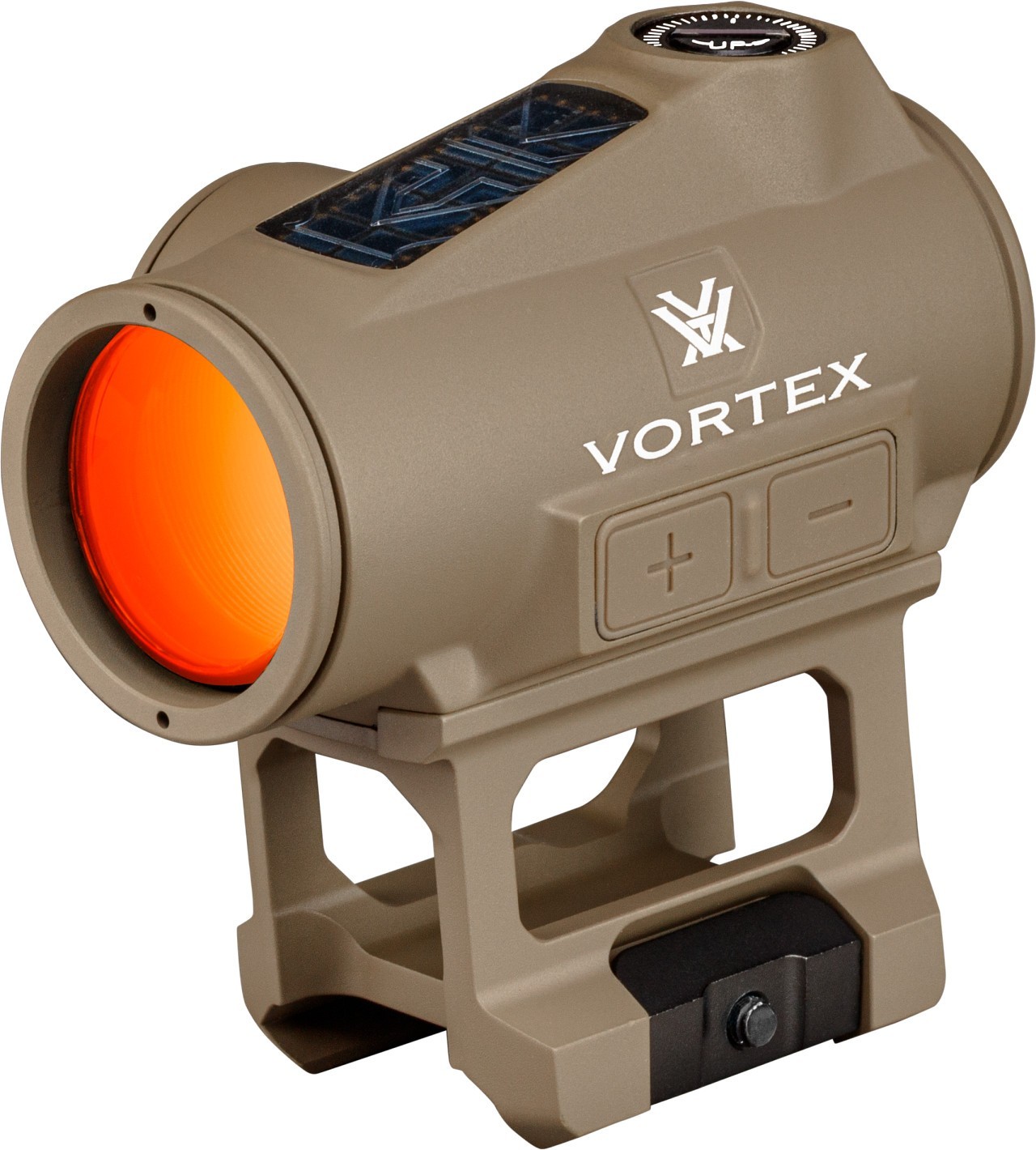 Vortex Crossfire II Solar 2 MOA Red Dot Sight - Tan (CF2-RD2-SLR-T)