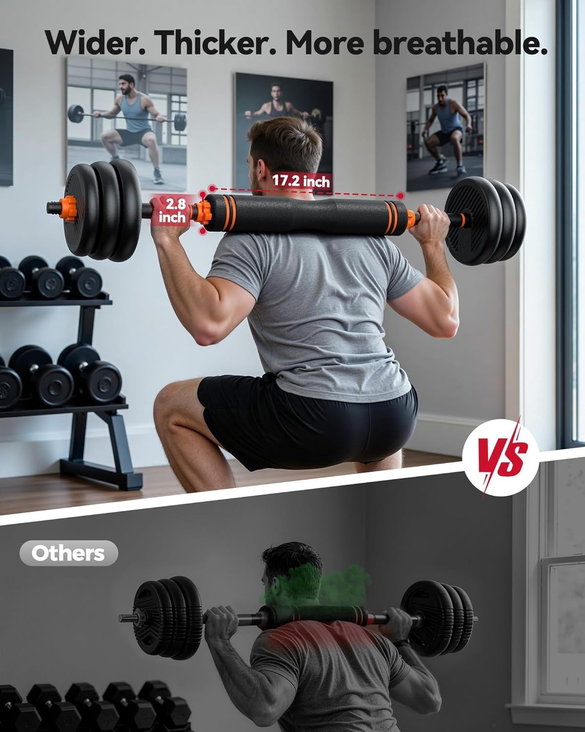 Versatile DS2 5-in-1 Adjustable Dumbbells Set: Eco-Friendly Weight Solution