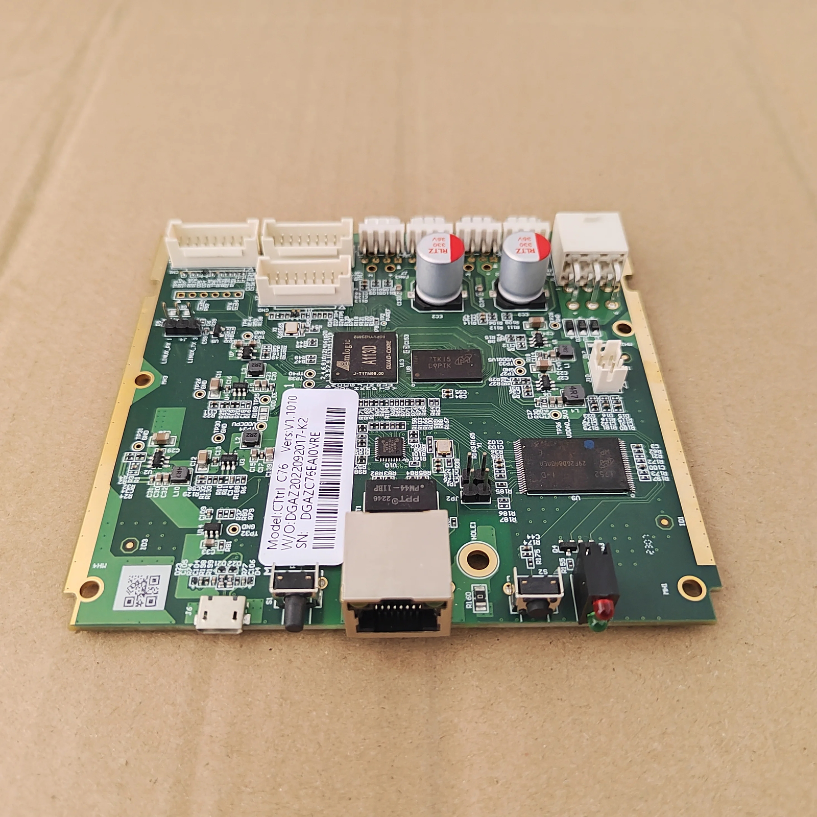 Bitmain Antminer A113D Amlogic C76 Control Board S19 S19jpro S19xp A1835 Chip