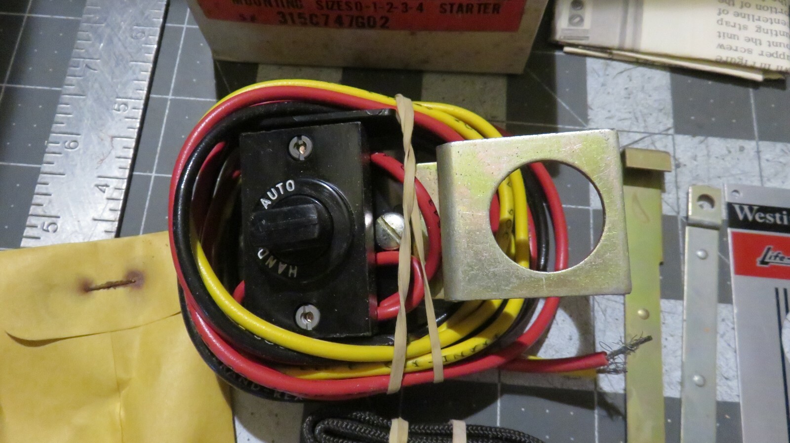 Westinghouse 315C747G02 Selector Switch Size 0-1-2-3-4