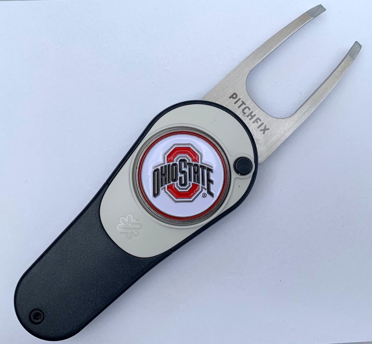 Ohio State Buckeyes Pitchfix Icon Switchblade Golf Ball Marker Divot Tool New