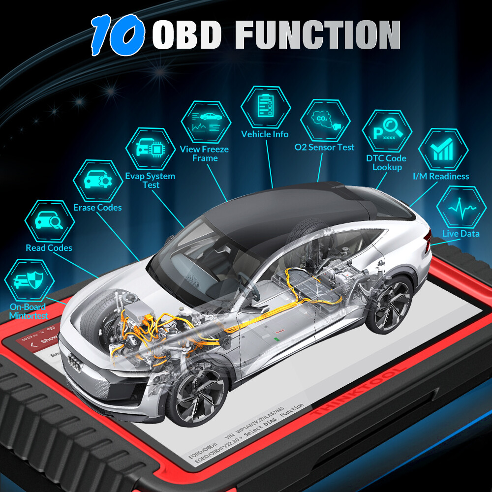 KINGBOLEN K8 Auto Bidirectional Full System Diagnostic Scanner Tool ECU Coding