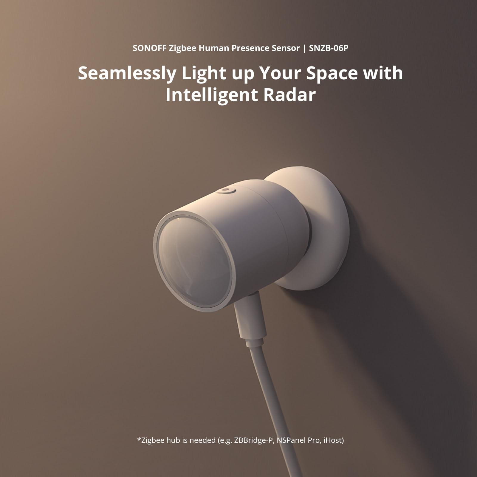 SONOFF SNZB-06P Zigbee Human Presence Sensor Smart Motion Detector