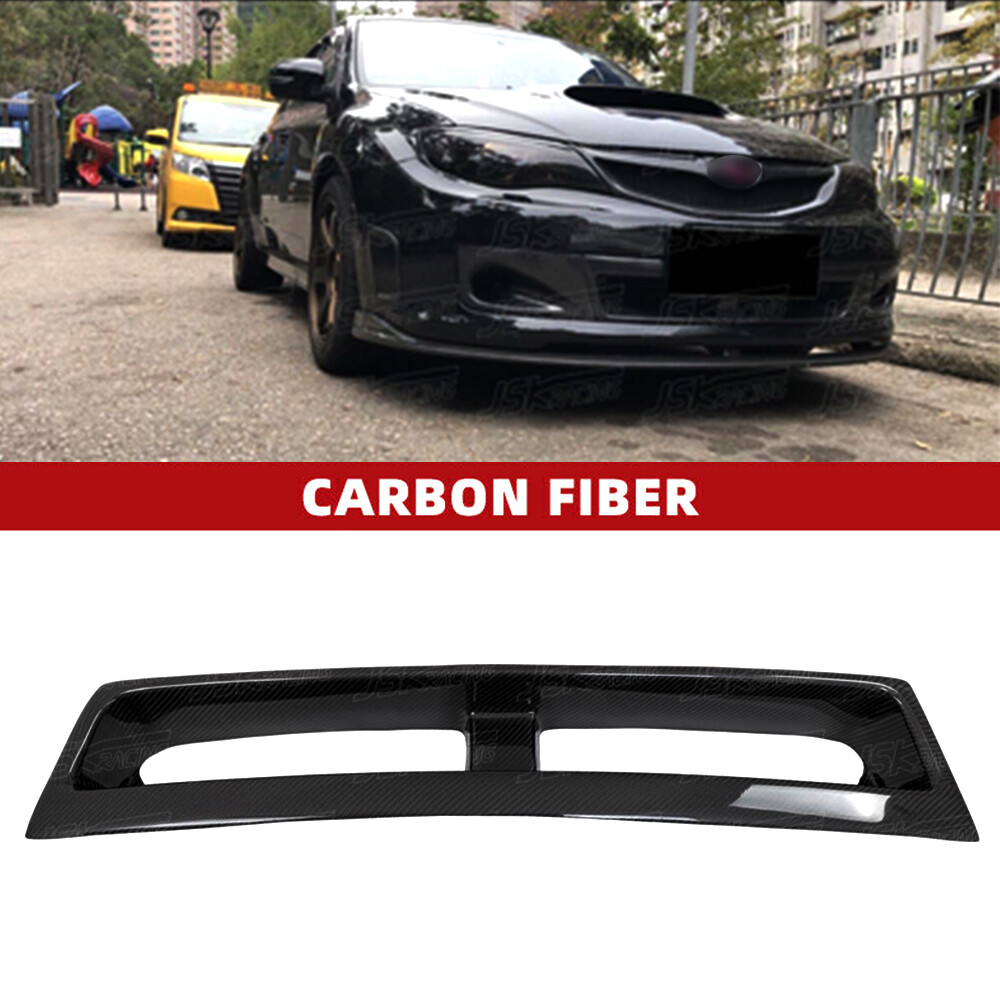 Ap Style Carbon Fiber Front Grille For Subaru Impreza 10 Wrx Sti Grb Grf 2008-11