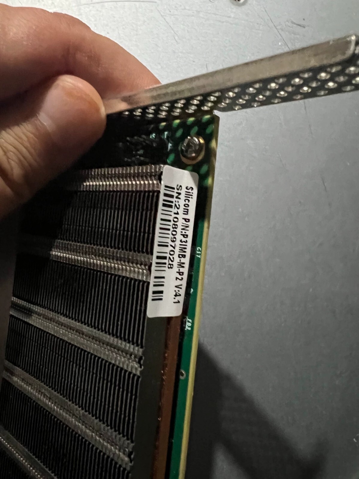 Silicom P3IMB-M-P2 PCI-E V: 4.1 Intel Acc100 Management BMC Server High Profile
