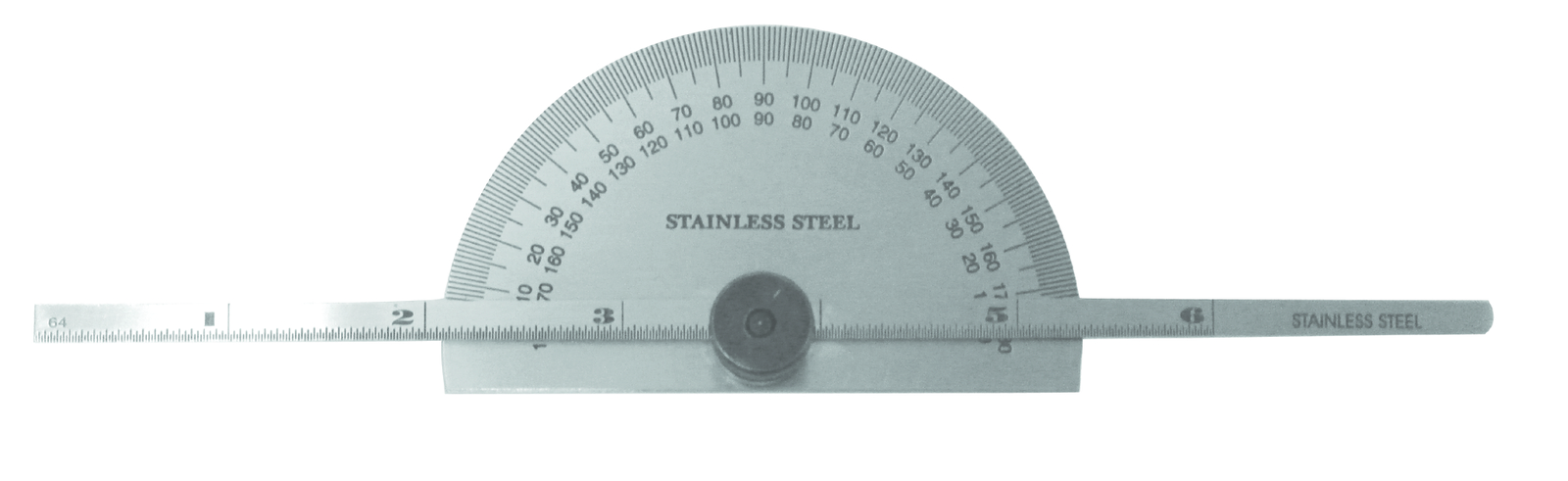 Round Protractor Depth Gage