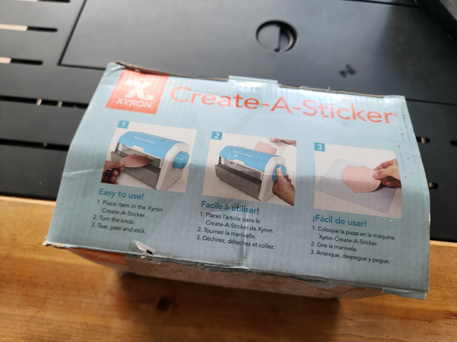 Xyron Create-a-Sticker, 5" Sticker and Label Maker Machine for Small Business x