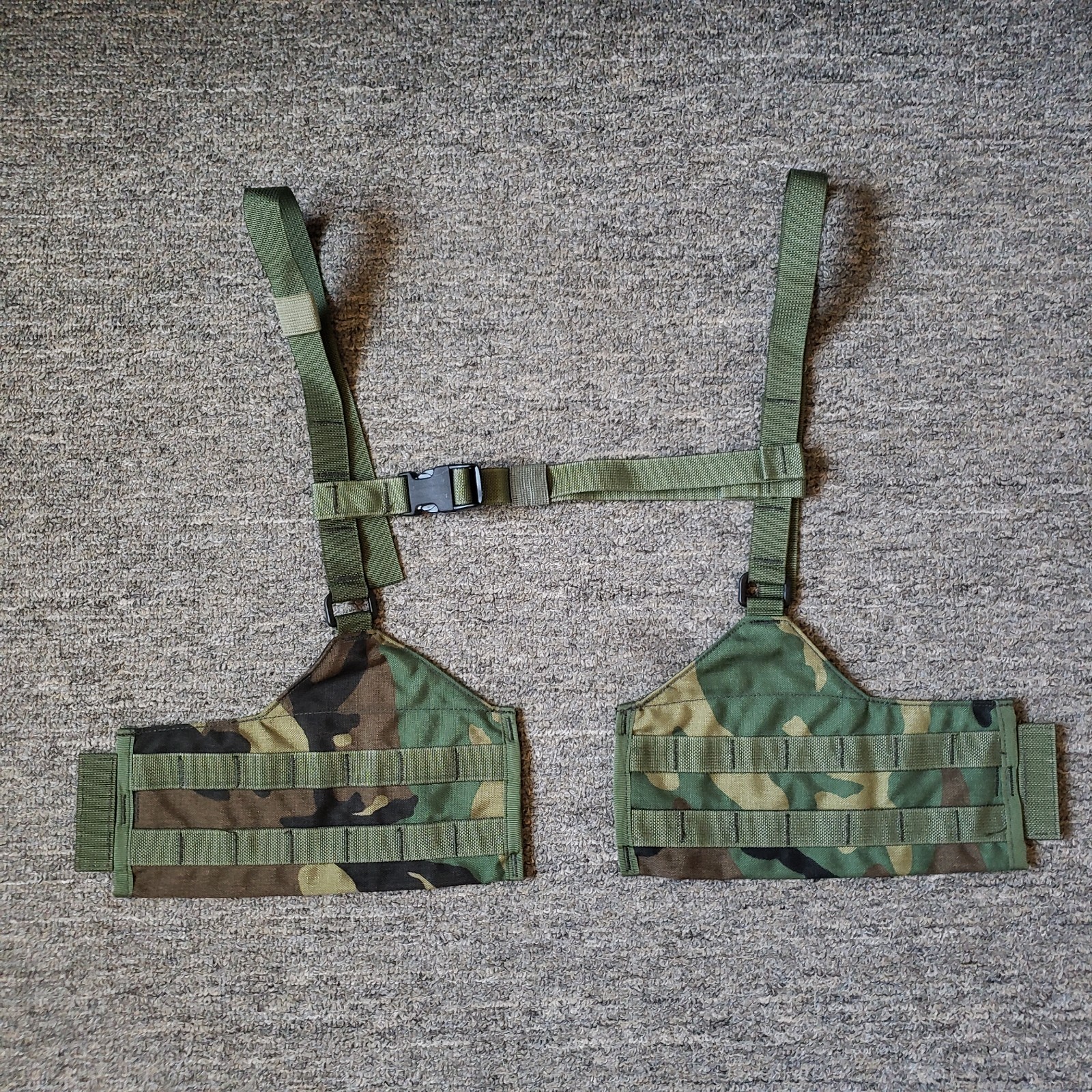 Safariland SPEAR ELCS H-Harness Panel Conversion Set M81 Woodland Camo