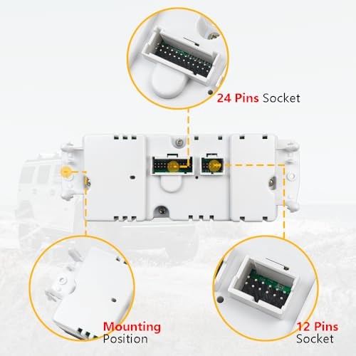 A/C Heater Climate Control Module Panel Switch | Fit for Chevy 599-211XD