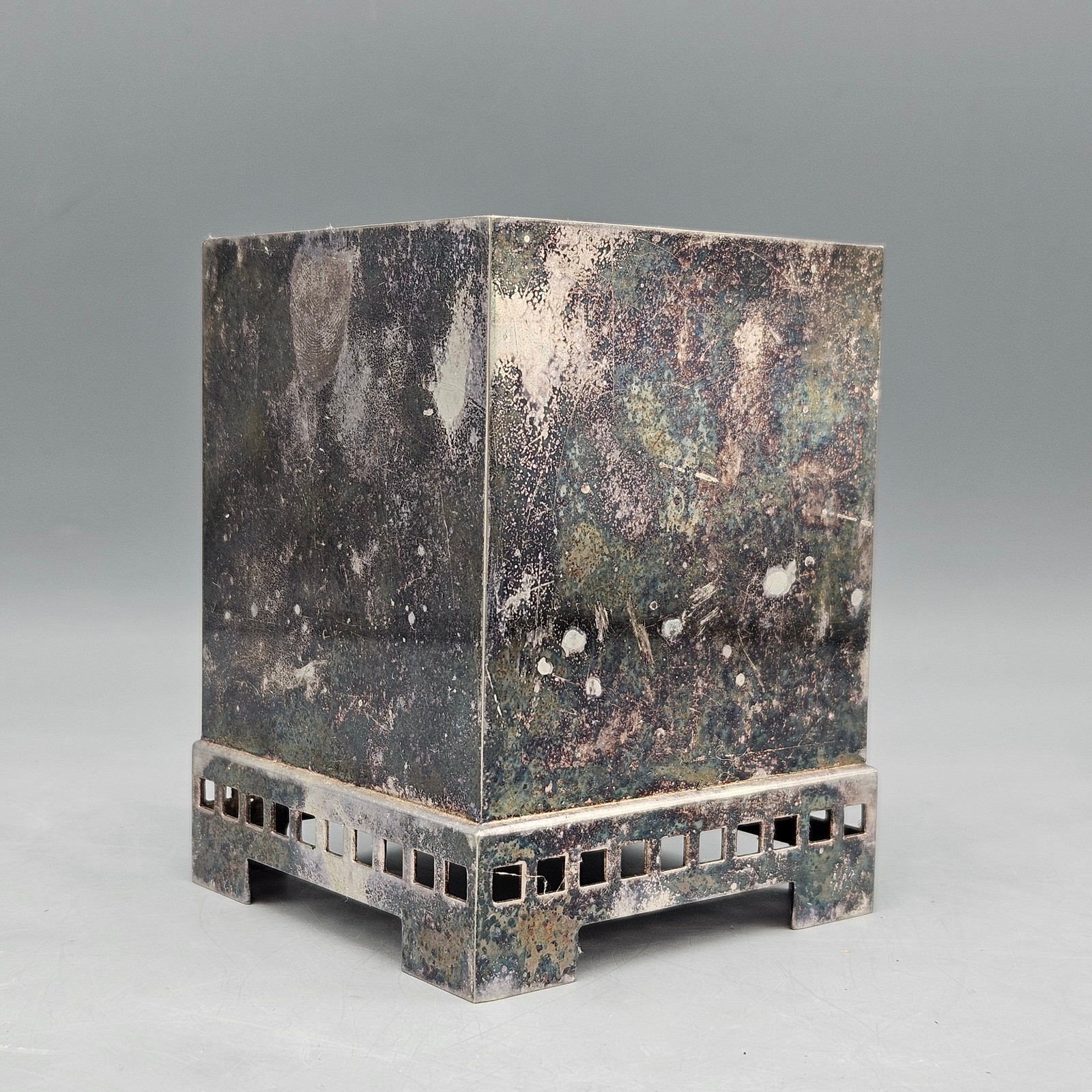 Richard Meier for Swid Powell Silverplate Pencil Cup