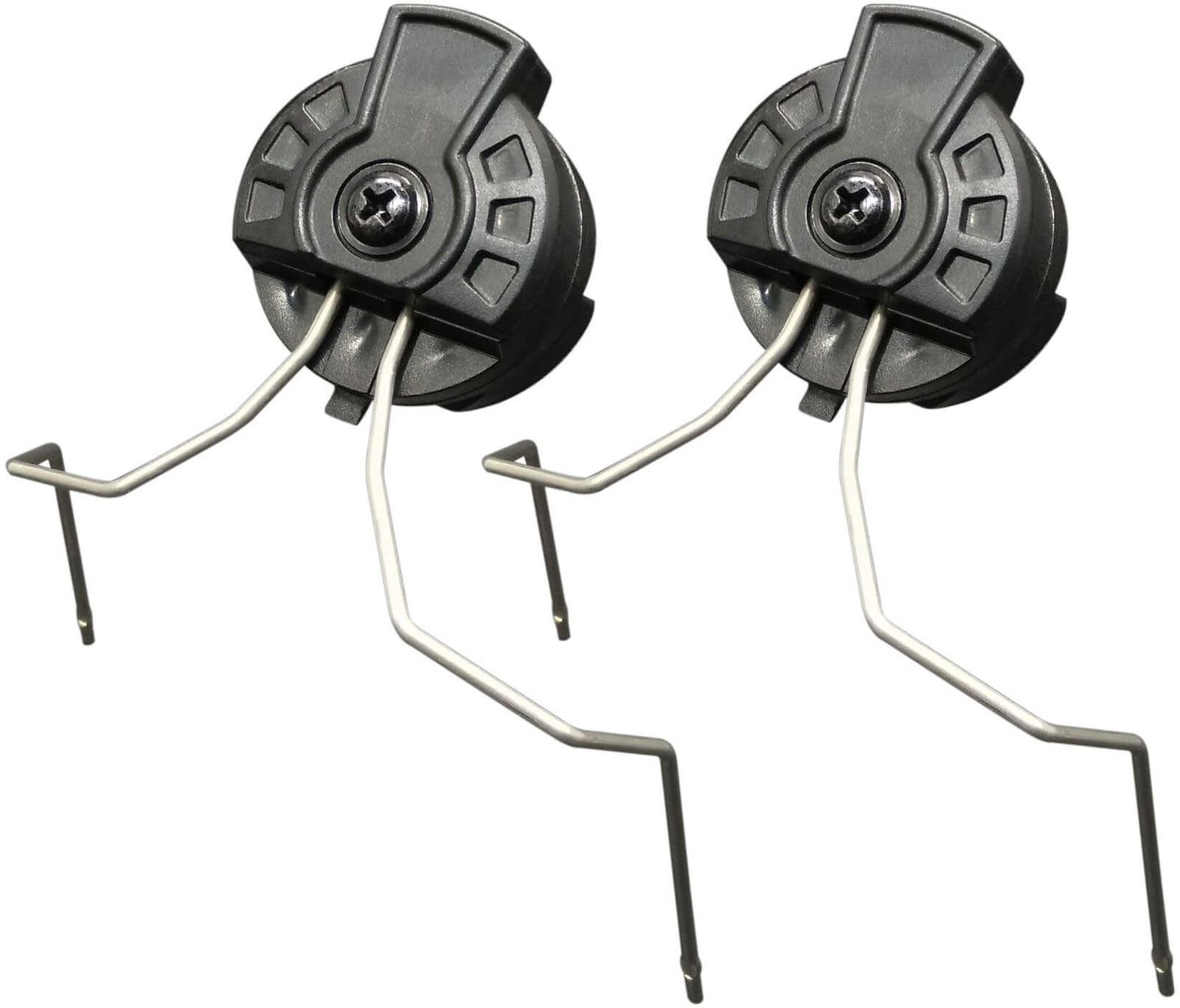 Earmor ARC Helmet Rails Adapter Attachment Kit, Tactical Black,