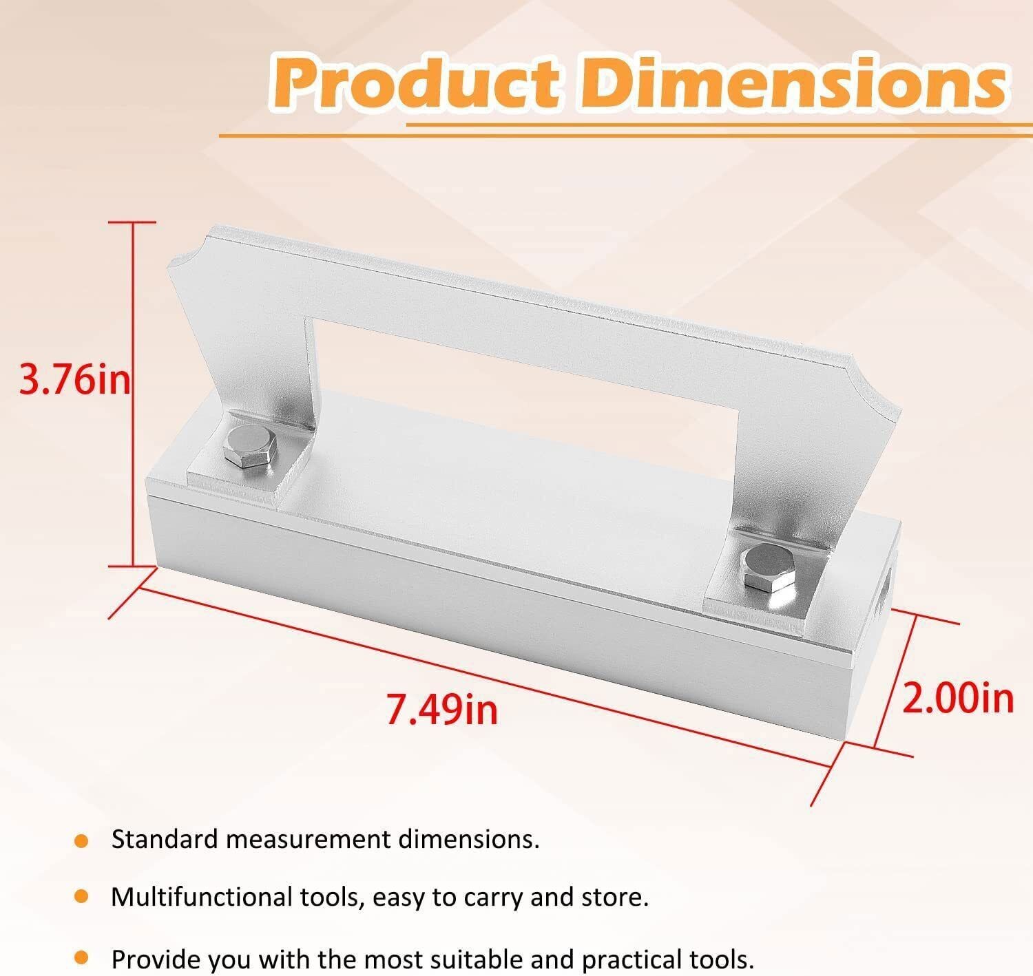 Magnetic Bevel Jig for Knife Making & Blade Grinding, 0-45° Adjustable Tool