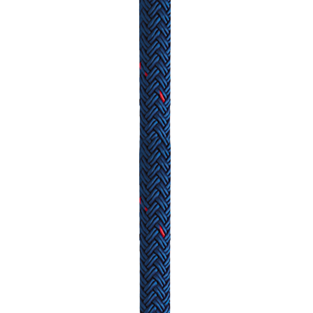 C5053-20-00015 New England Ropes 5/8" X 15' Nylon Double Braid Dock Line - Bl...