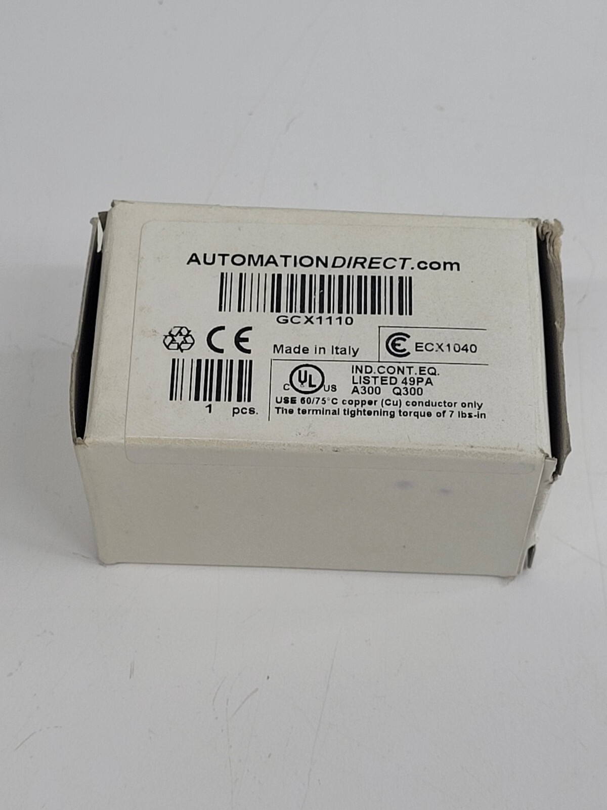 AUTOMATION DIRECT OMEGA PUSHBUTTON 22MM METAL GCX1110 NEW IN BOX sp41