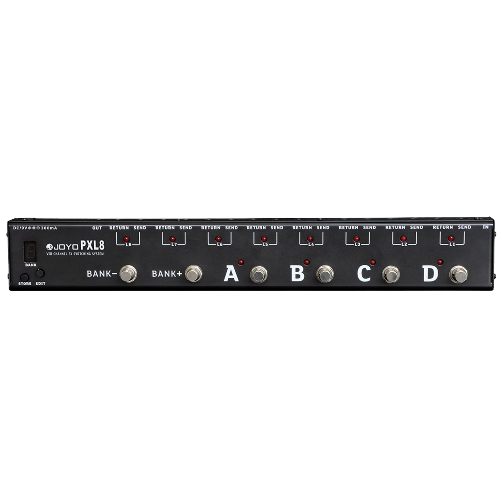 Joyo PXL8 Loop Switcher Effects Pedal