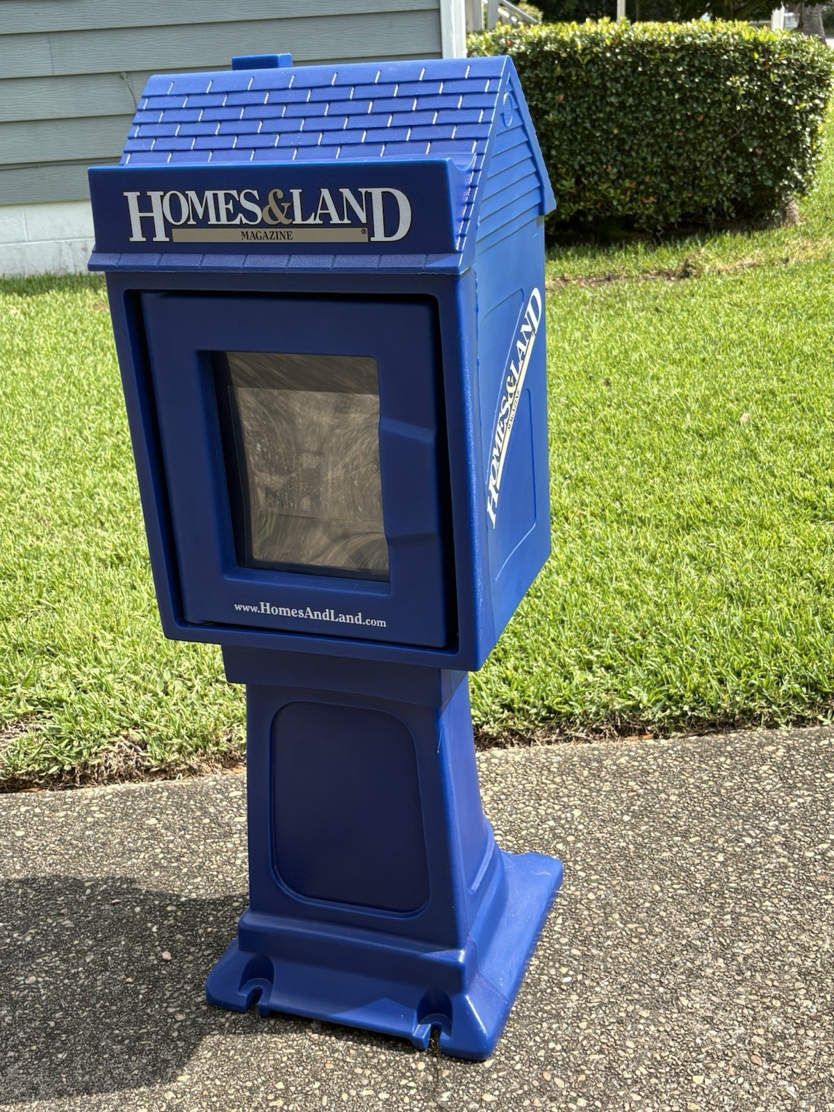 Little Library Box Outdoor Literature Distributor With Door - Plastic