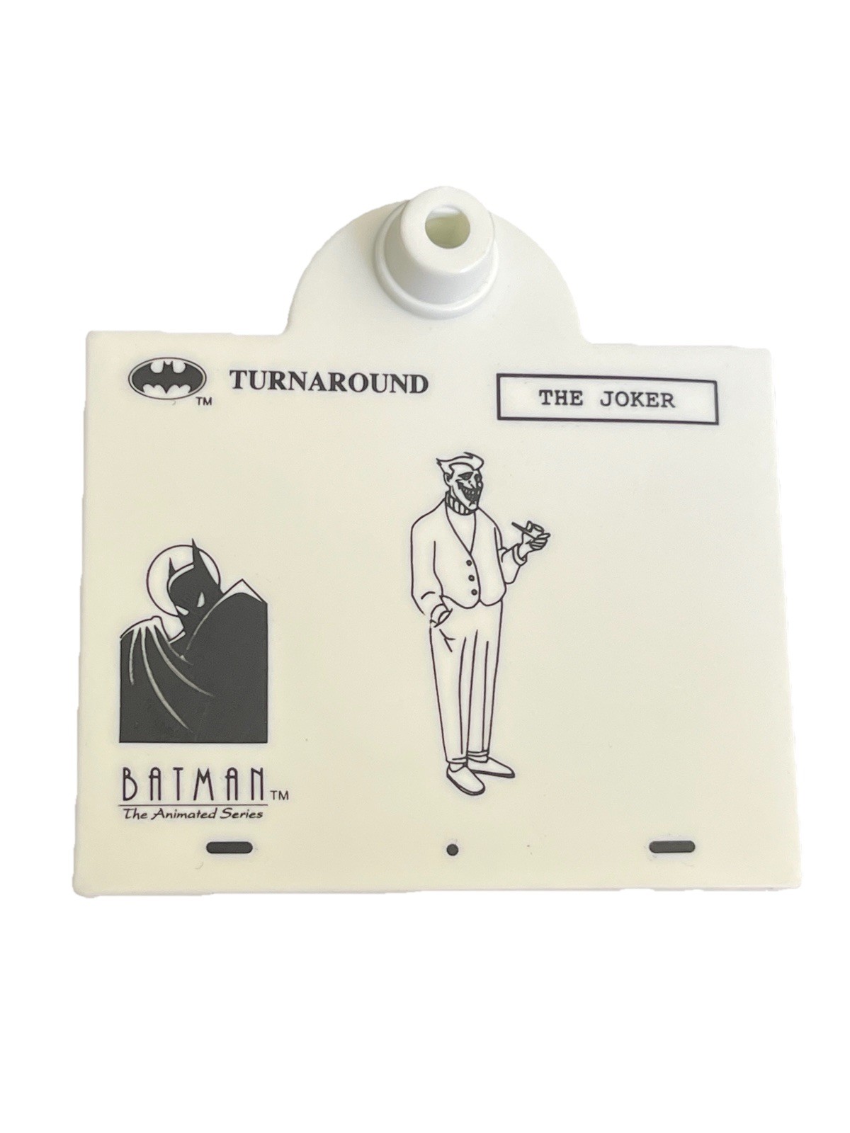 Batman Animated Series Joker Display Stand Dc Collectibles Figure Base Only HTF