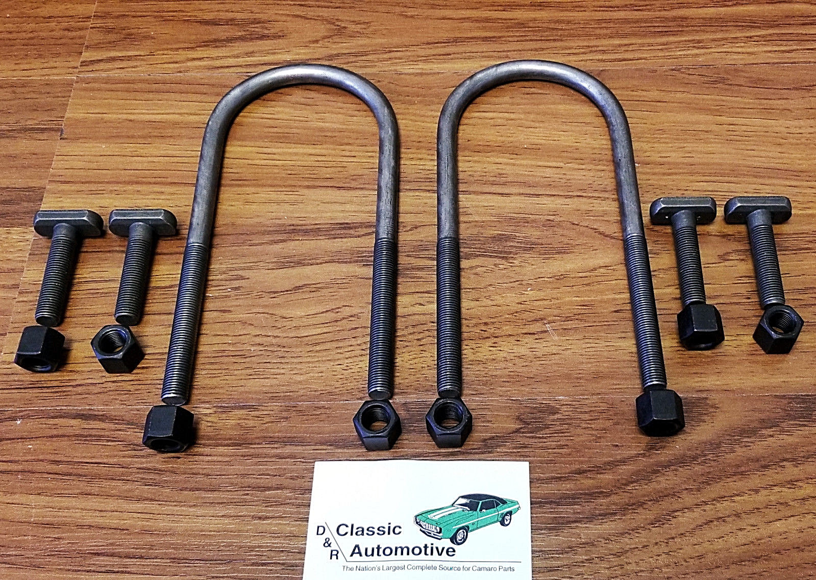 Long Leaf Spring U-Bolts + T Bolts 14pc w/OE type Tall Nuts Camaro Firebird Nova