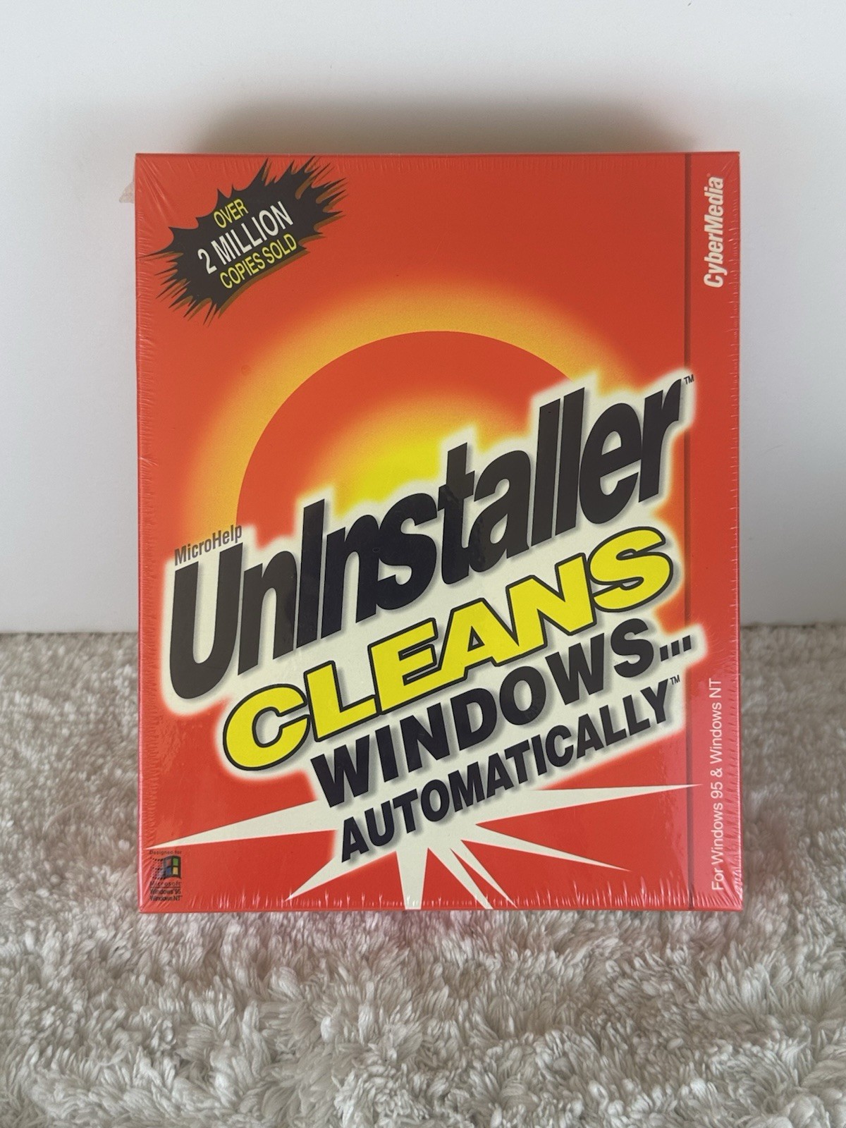 Vintage Microhelp UnInstaller Windows 95 & NT Brand New CyberMedia Computers