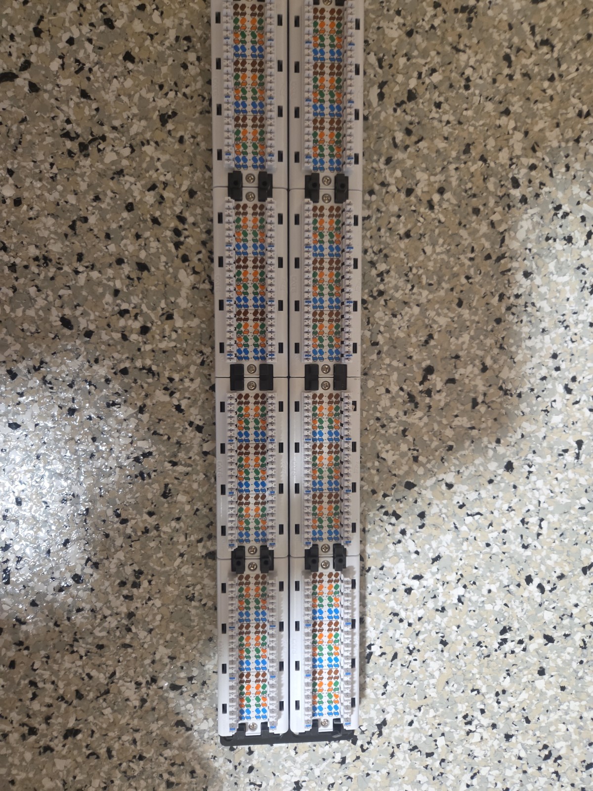 New Icc Patch Panel- Cat 6- 48-Port- 2 Rms