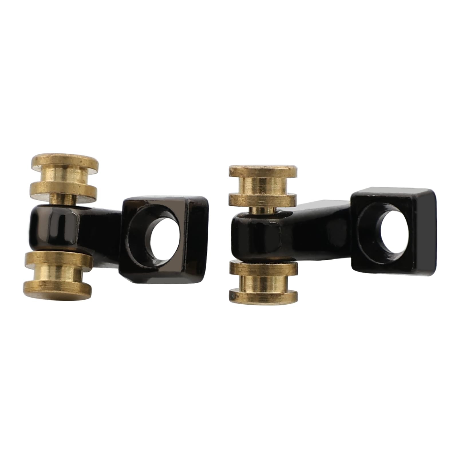 OVSAL Pack of 2 Brass Roller String Retainer for Electric Guitar String Tree ...