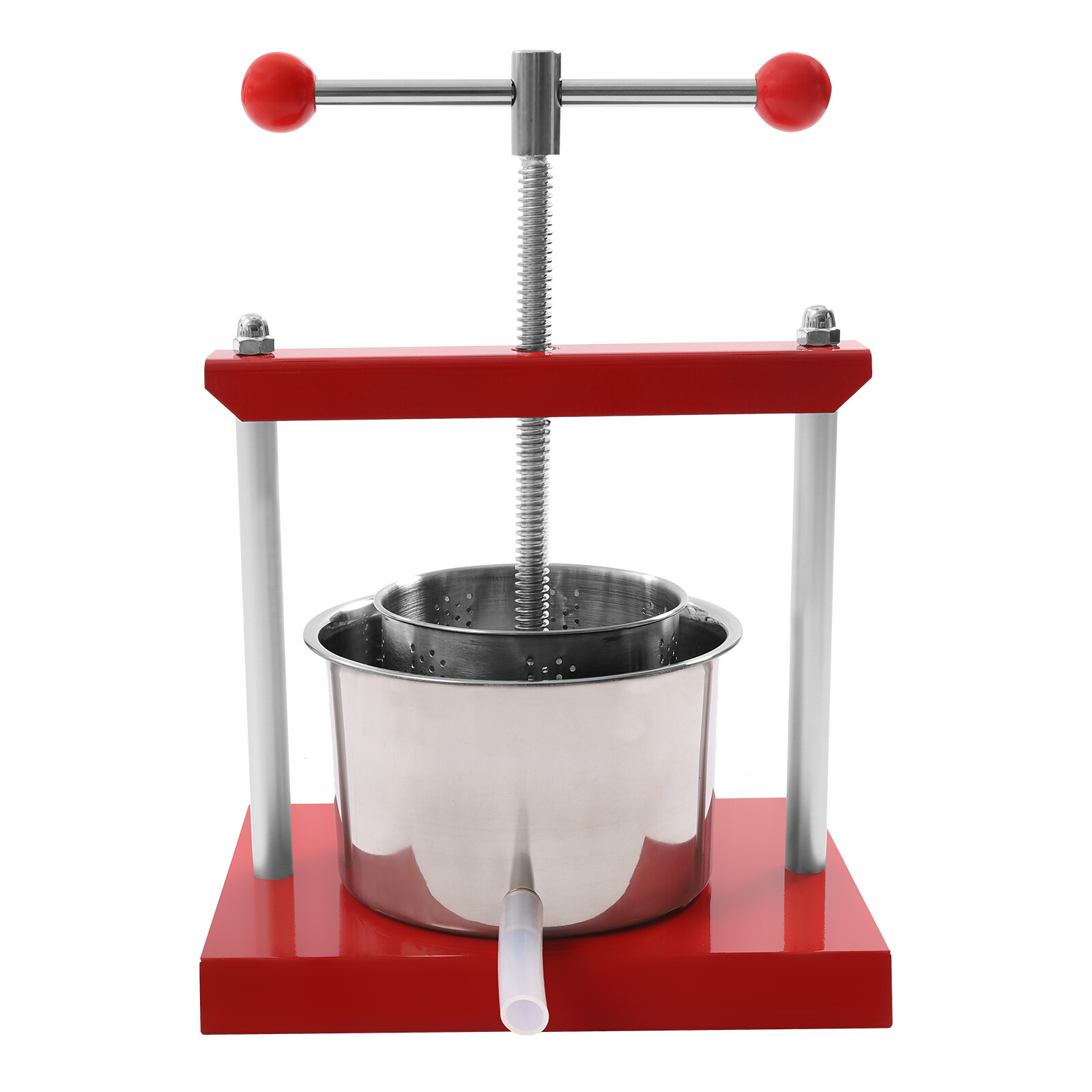 3L/ 0.8 Gal Cheese Tincture Herb Fruit Wine Manual Press Machine Labor Saving