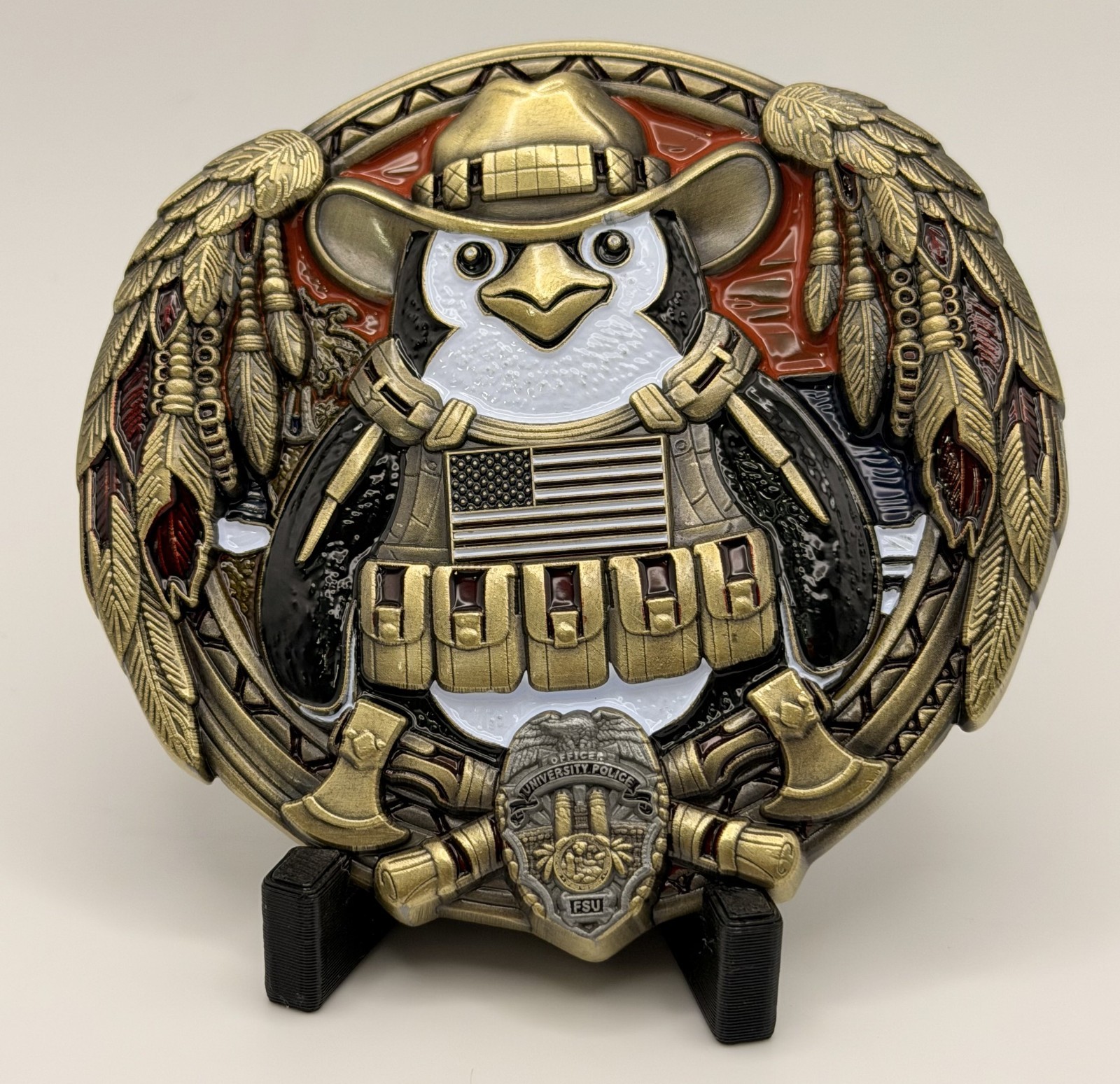 🔥 Sought After FSU PD Memorial Challenge Coin