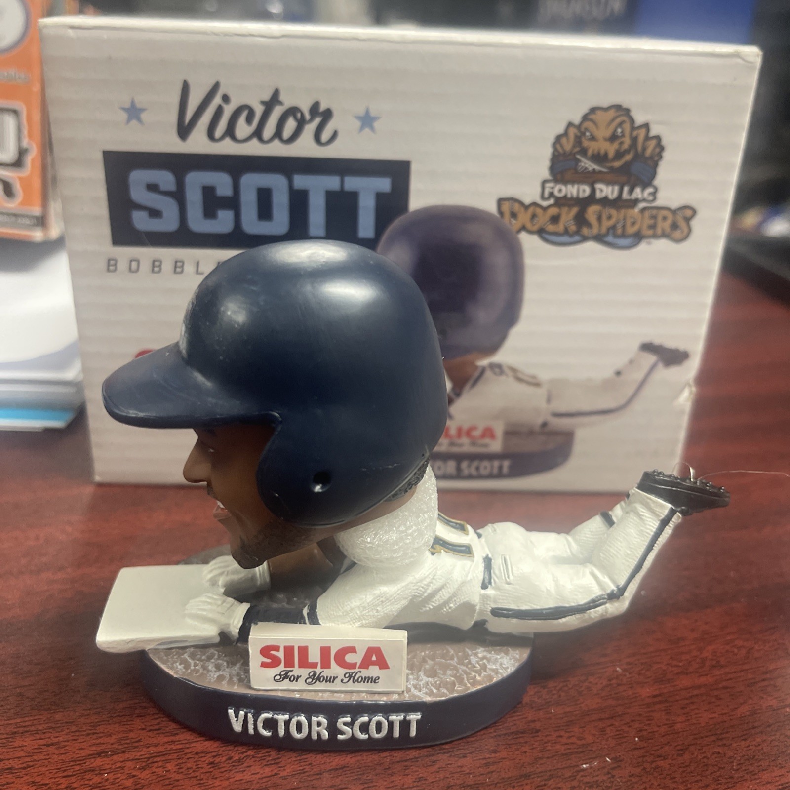 Victor Scott 2024 Fond Du Lac Dock Spiders SGA Bobblehead St. Louis Cardinals
