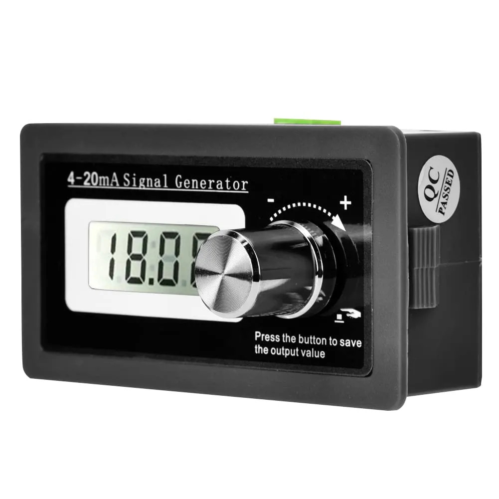 4-20mA Signal Generator High Precision Current Loop Calibrator Adjustable Sim...