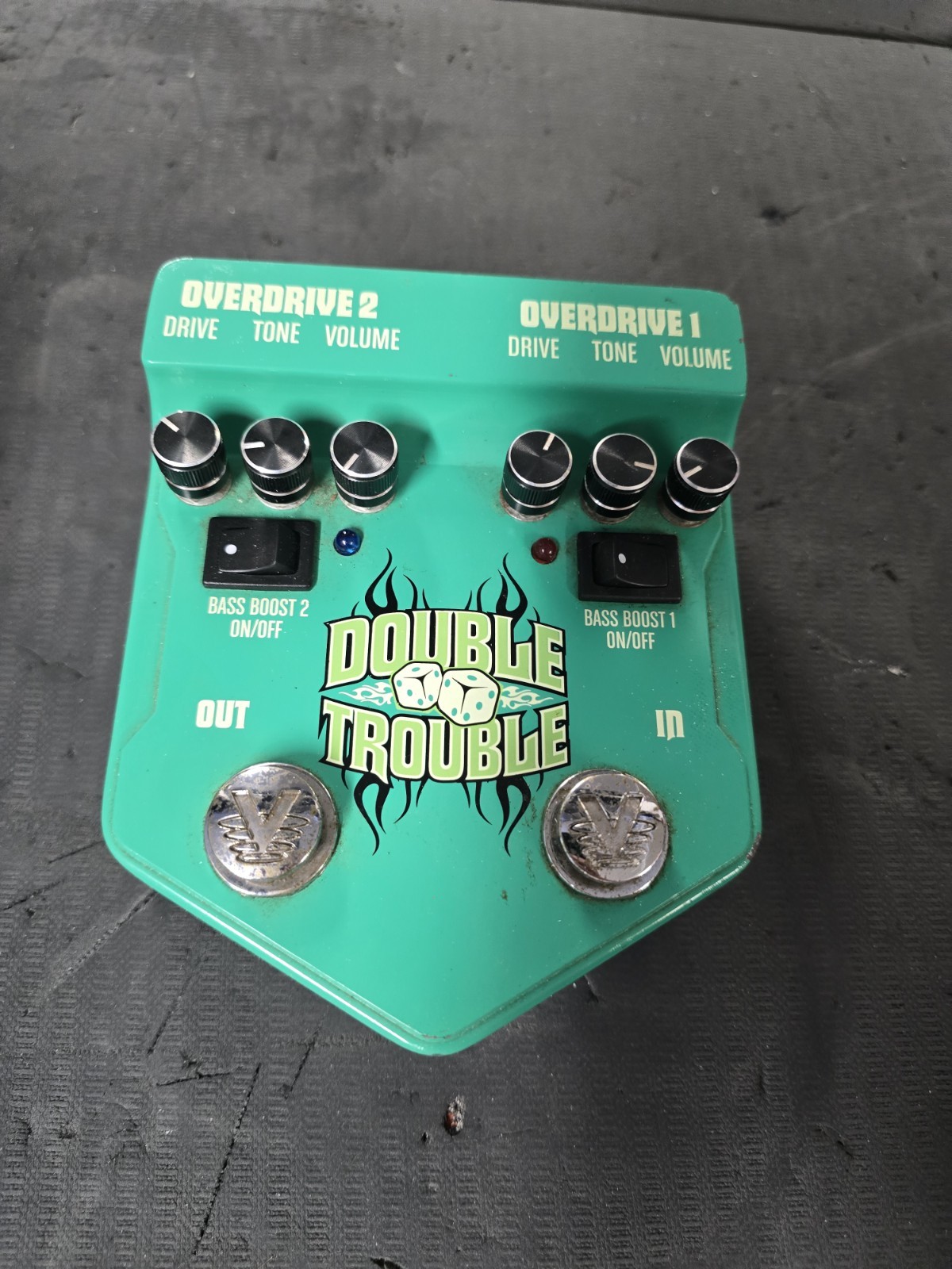 VISUAL SOUND Double Trouble Effect Pedal - Guitar Effects