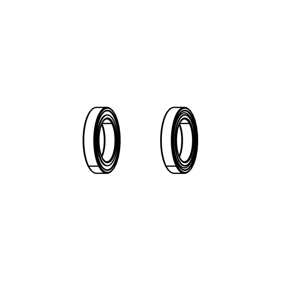 Zipp ZM2 SL Front Bearings - Steel Hub Components for High-Performance Cycling