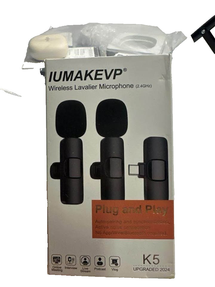 Wireless Dual Lapel Microphone – Type-C