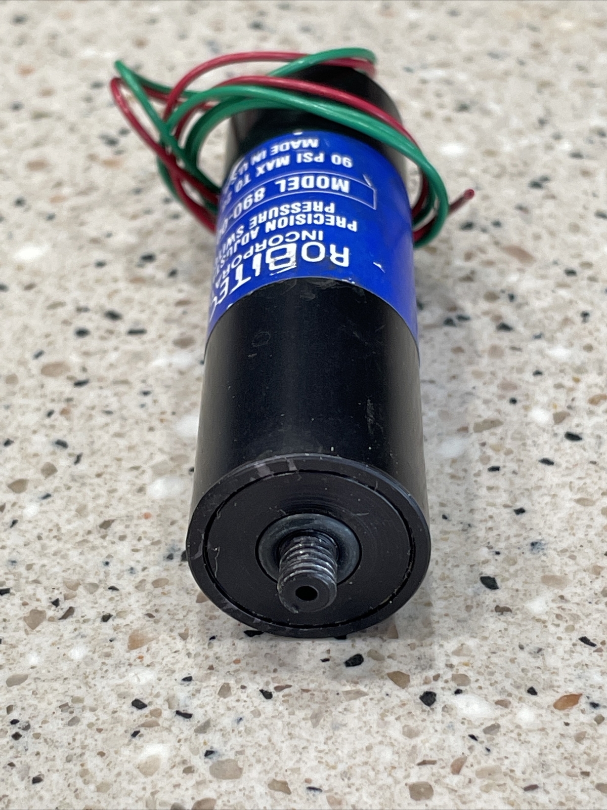 *NEW* ROBITECH 890-0016 Precision Adjustable Pressure Switch 90 psi Max