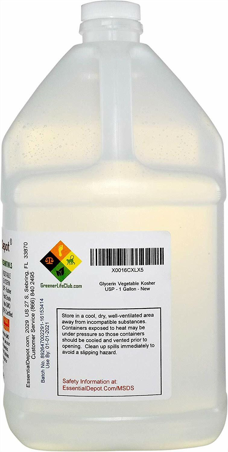 glyCUBE - 4 gallons PALM DERIVED Vegetable Glycerin
