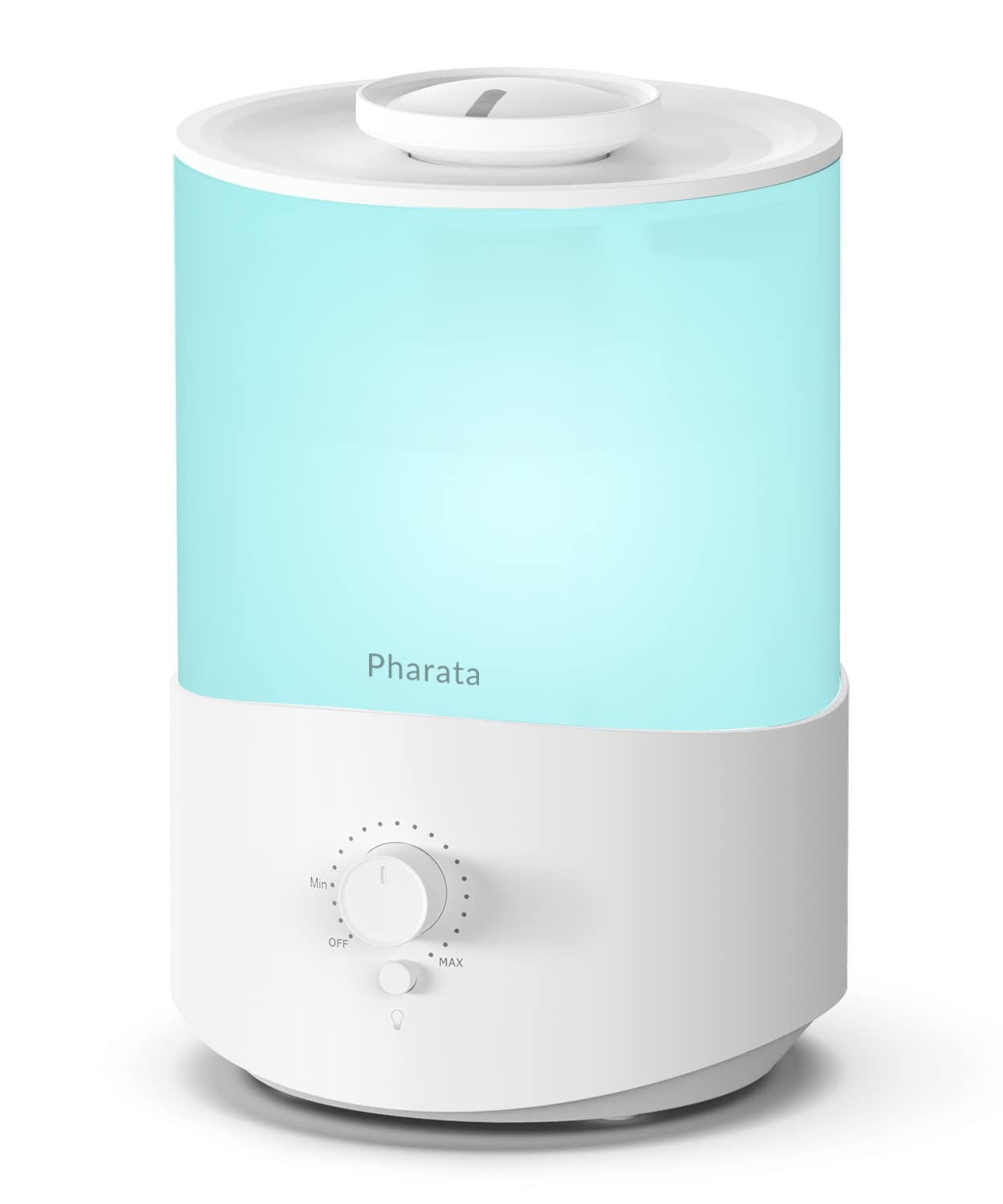 Pharata Humidifiers for Bedroom Large Room, 2.5L Cool Mist Humidifier with Es...