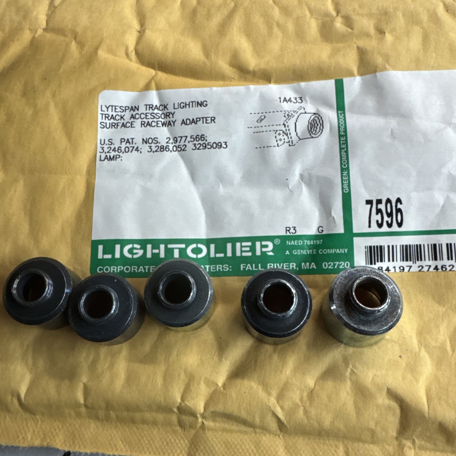Philips Lightolier 7596 ADAPTER LYTESPAN