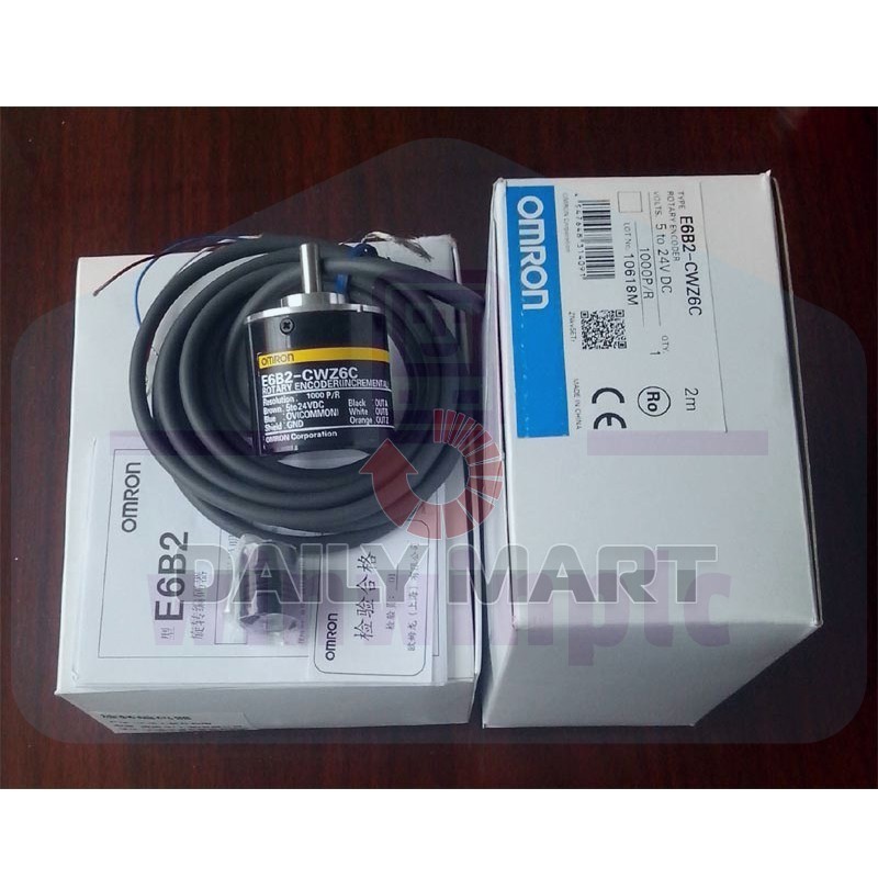 OMRON E6B2-CWZ6C E6B2CWZ6C 1000P/R Rotary Encoder New in Box Free Ship