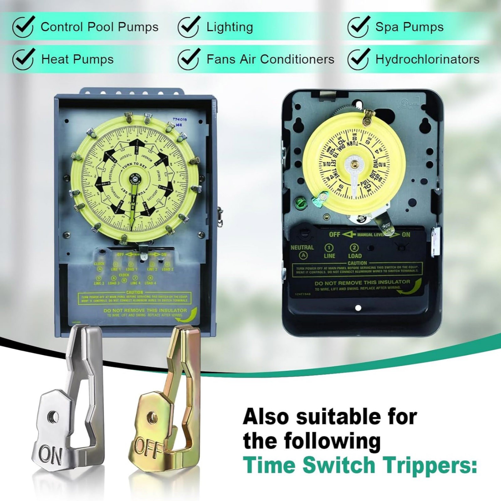156T1978A ON/OFF Timer Tripper Pack For Intermatic Mechanical Time Switches T101