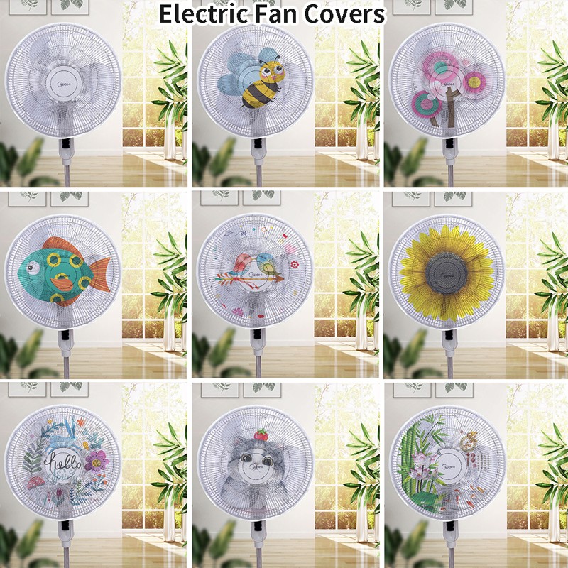 Electric Fans Round Dustproof Cover Safety Protection Household Dust Cover!