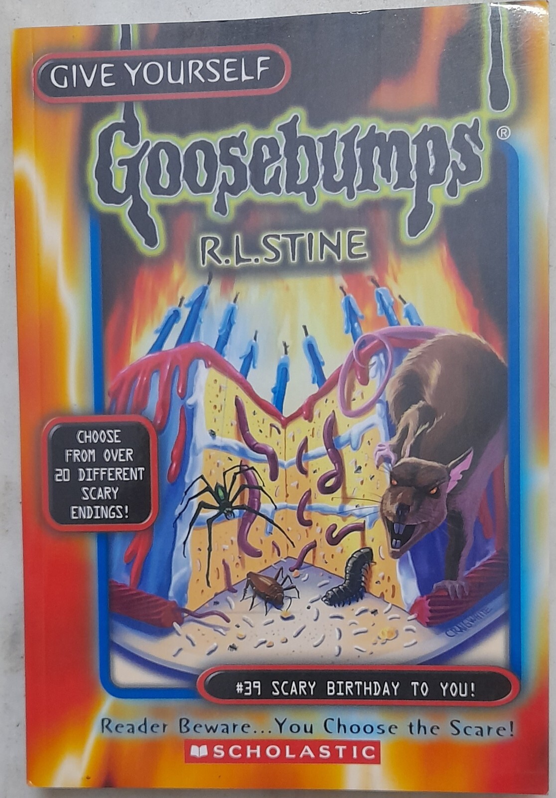 FREE SHIPPING-Scary Birthday to You! by R.L. Stine(Give Yourself Goosebumps #39)