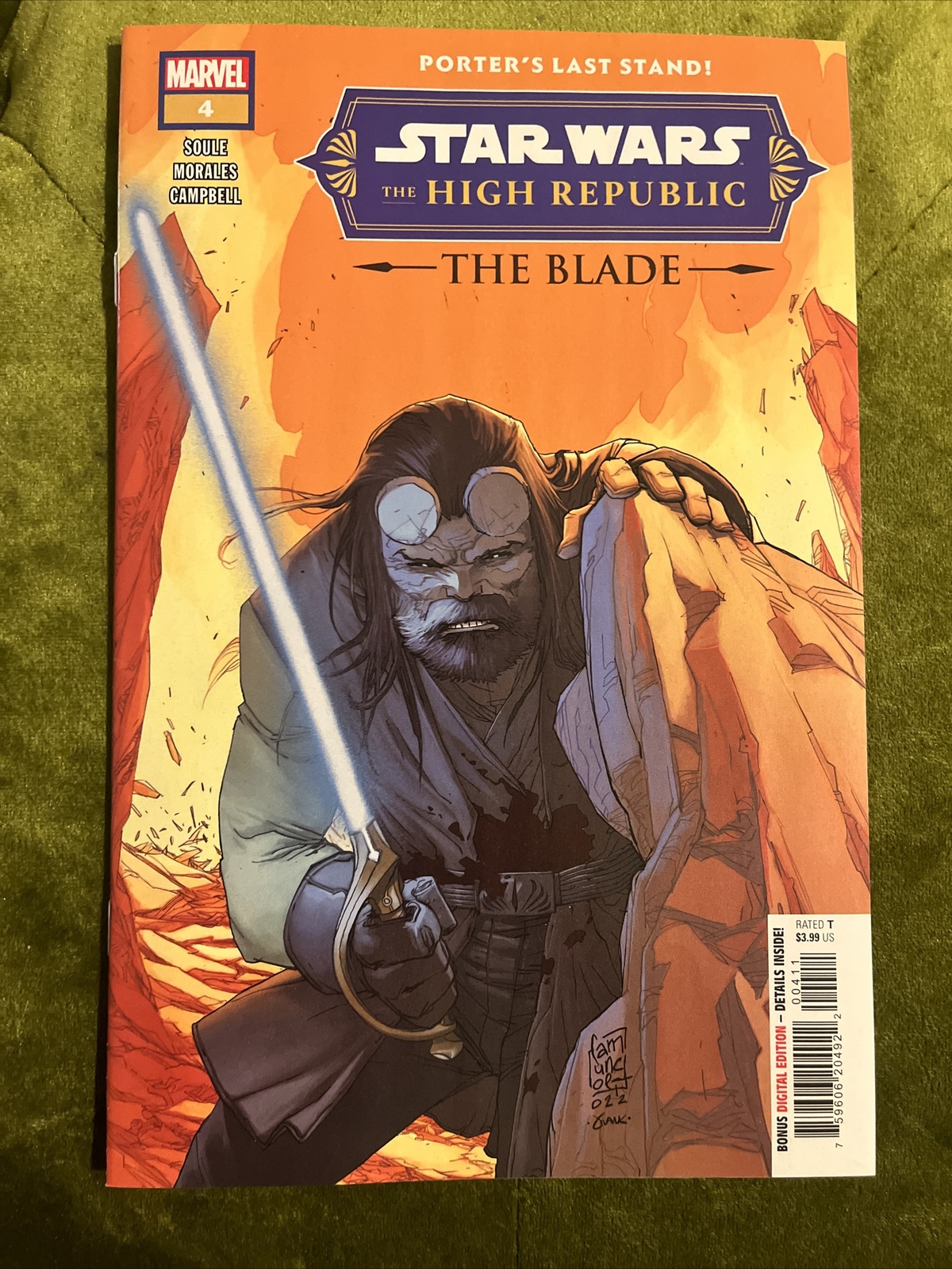 “Star Wars: The High Republic: The Blade” #4 (2022 Marvel) Cover A 1st Print